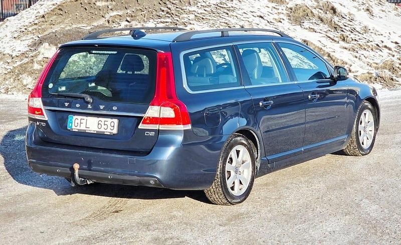 Begagnad Volvo V70 Momentum 116 HK (85 kW) 2014 Blå Kombi