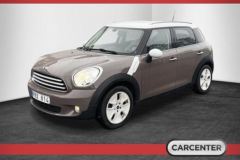 Brun Begagnad 2011 Mini Cooper D Countryman SUV | 89 500 kr (Marknadspris) - Bild 1/4