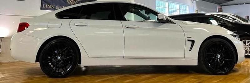 Vit Begagnad 2018 BMW 430 Gran Coupé Sport Line Sportkupé | 244 000 kr (Bra pris) - Bild 1/4
