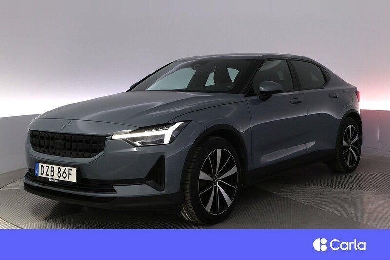 Grå Begagnad 2021 Polestar 2 Plus Sedan | 351 900 kr (Marknadspris) - Bild 1/4