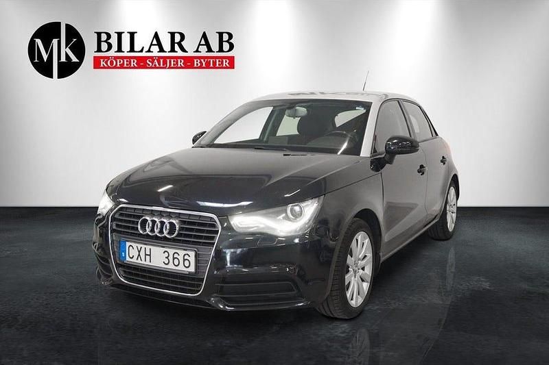 Svart Begagnad 2012 Audi A1 Sportback Halvkombi | 84 900 kr (Bra pris) - Bild 1/4