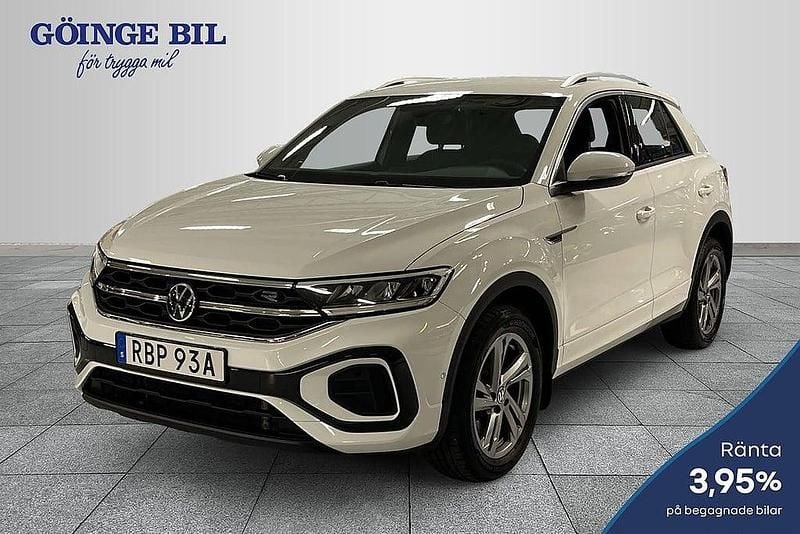 Begagnad VW T-Roc R-line 151 HK (111 kW) 2022 Vit SUV