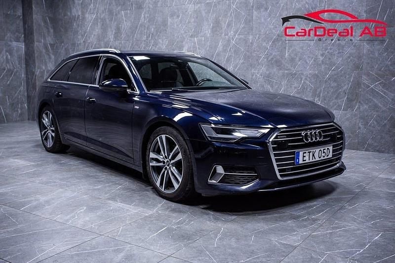 Blå Begagnad 2020 Audi A6 S-Line Kombi | 339 800 kr (Marknadspris) - Bild 1/4