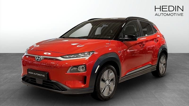 Orange (red) Begagnad 2020 Hyundai Kona SUV | 219 900 kr (Marknadspris) - Bild 1/4