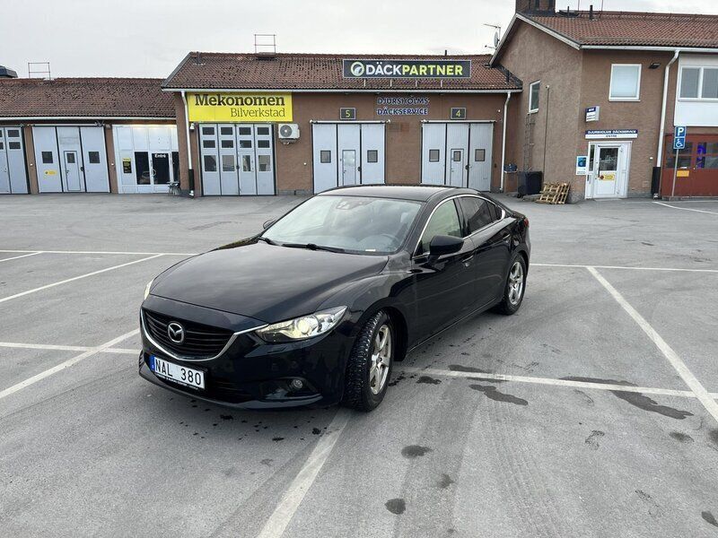 Svart Begagnad 2013 Mazda 6 Sedan | 100 000 kr (Bra pris) - Bild 1/4