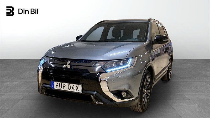 Grå Begagnad 2019 Mitsubishi Outlander SUV | 199 900 kr (Marknadspris) - Bild 1/4