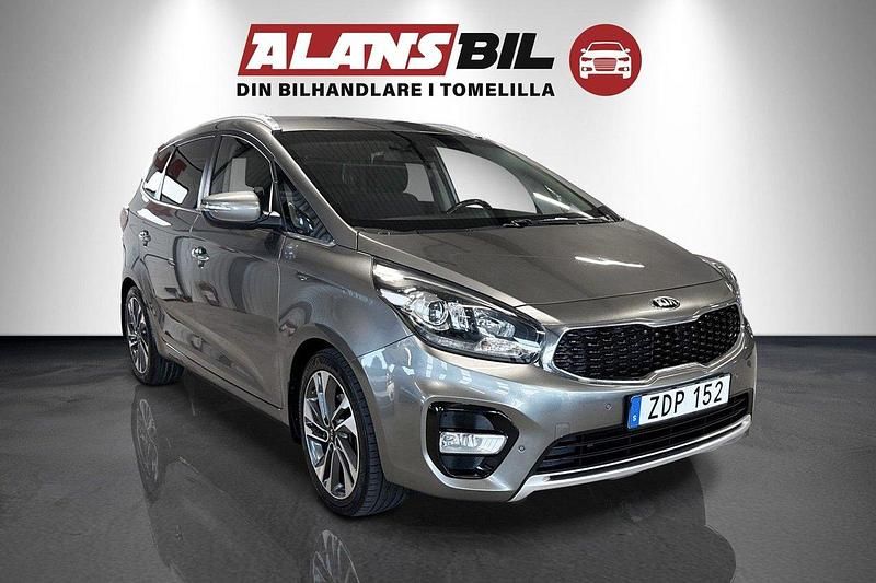 Grå Begagnad 2017 Kia Carens Minibuss | 154 000 kr (Lite dyr) - Bild 1/4