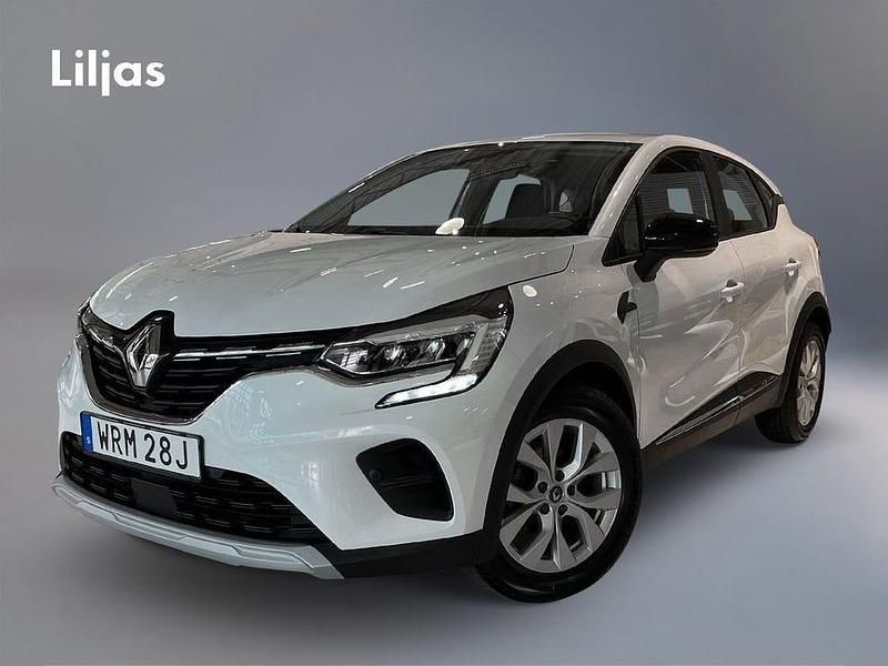 Vit Begagnad 2020 Renault Captur Zen SUV | 189 900 kr (Marknadspris) - Bild 1/4