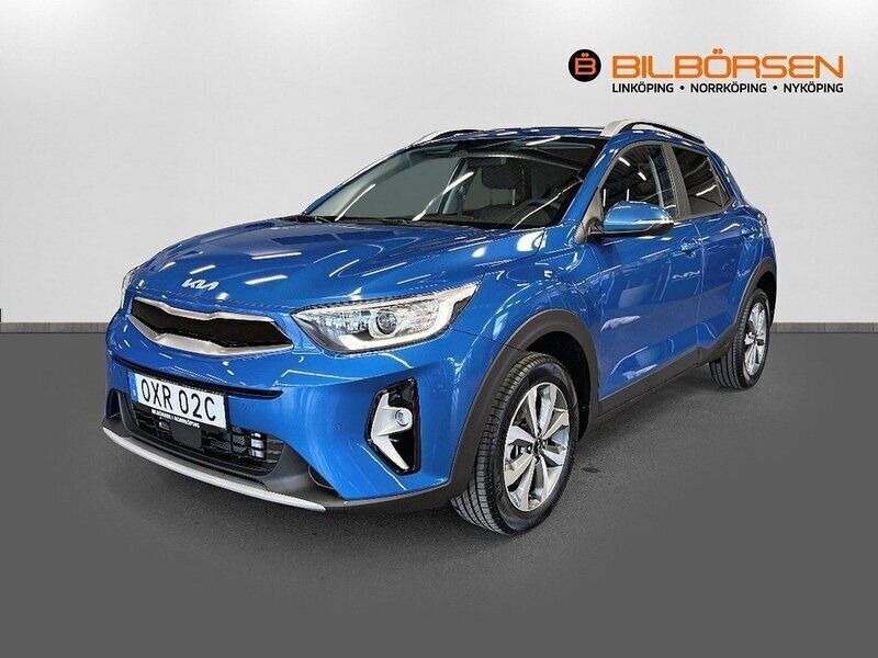 Blå Ny 2024 Kia Stonic Advance SUV | 257 674 kr - Bild 1/4