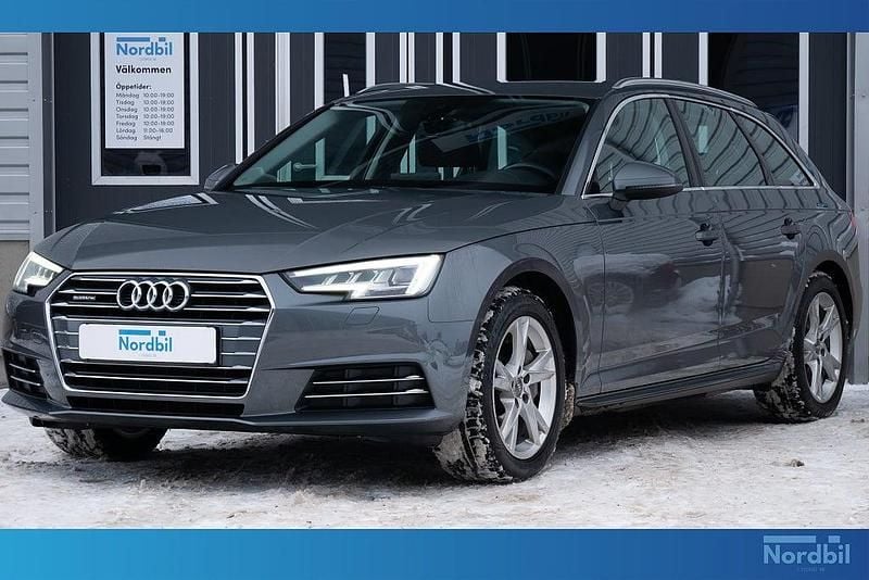 Grå Begagnad 2016 Audi A4 Proline Kombi | 179 800 kr (Marknadspris) - Bild 1/4