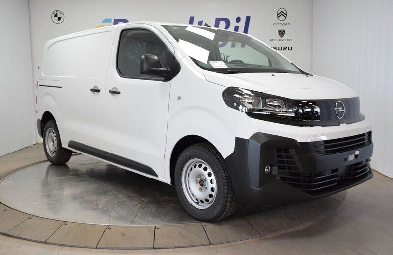 Vit Ny 2024 Opel Vivaro Van | 398 400 kr (Marknadspris) - Bild 1/3