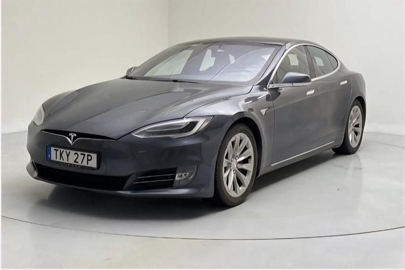 Metallic Begagnad 2020 Tesla Model S Long Range AWD Halvkombi | 277 000 kr (Marknadspris) - Bild 1/4