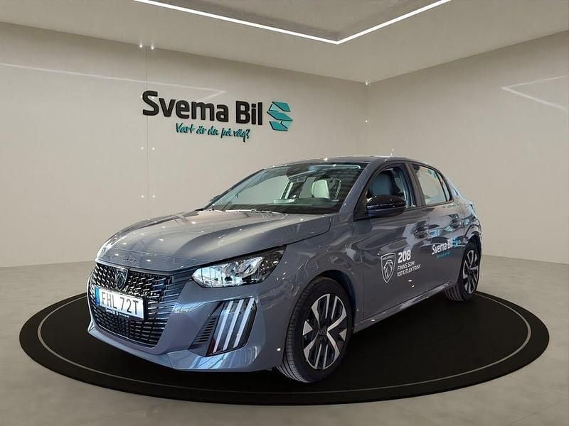 Grå selenium Begagnad 2024 Peugeot 208 Halvkombi | 184 900 kr (Dyr) - Bild 1/4