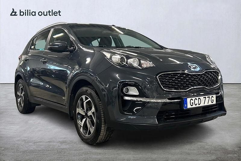 Begagnad Kia Sportage Advance 177 HK (130 kW) 2019 Grå SUV