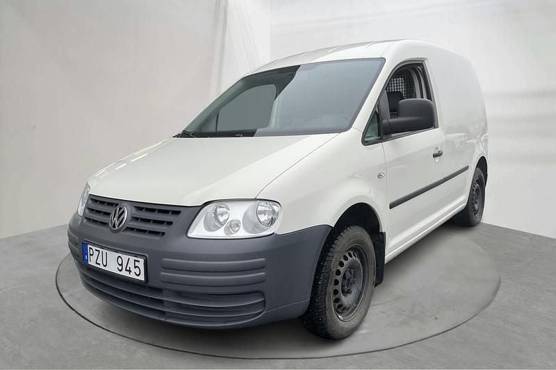 Begagnad VW Caddy 80 HK (58 kW) 2009 Vit Minibuss
