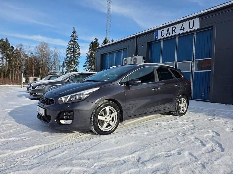 Begagnad Kia Ceed Sportswagon GT-Line 136 HK (100 kW) 2016 Grå Kombi