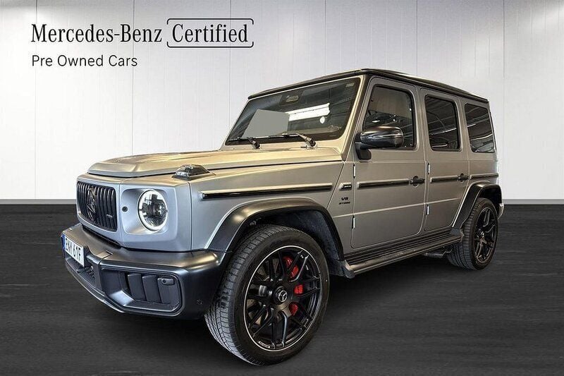 Grå Ny 2024 Mercedes G63 AMG AMG SUV | 2 950 000 kr - Bild 1/4