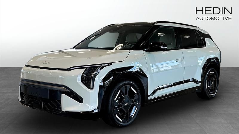 Grön (green) Ny 2025 Kia EV3 GT-Line SUV | 552 870 kr - Bild 1/4