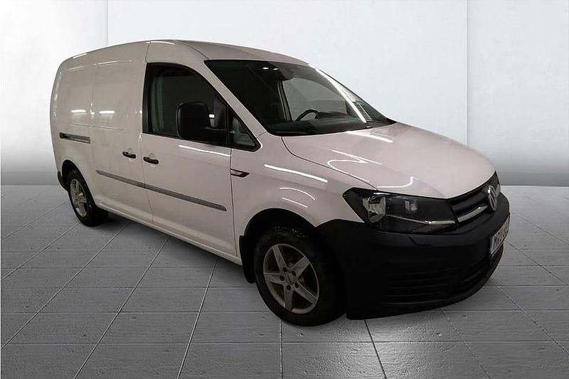 Begagnad VW Caddy Maxi 102 HK (75 kW) 2018 Vit Minibuss