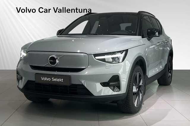 Grå Begagnad 2024 Volvo XC40 Single Motor Extended Range SUV | 419 900 kr - Bild 1/4