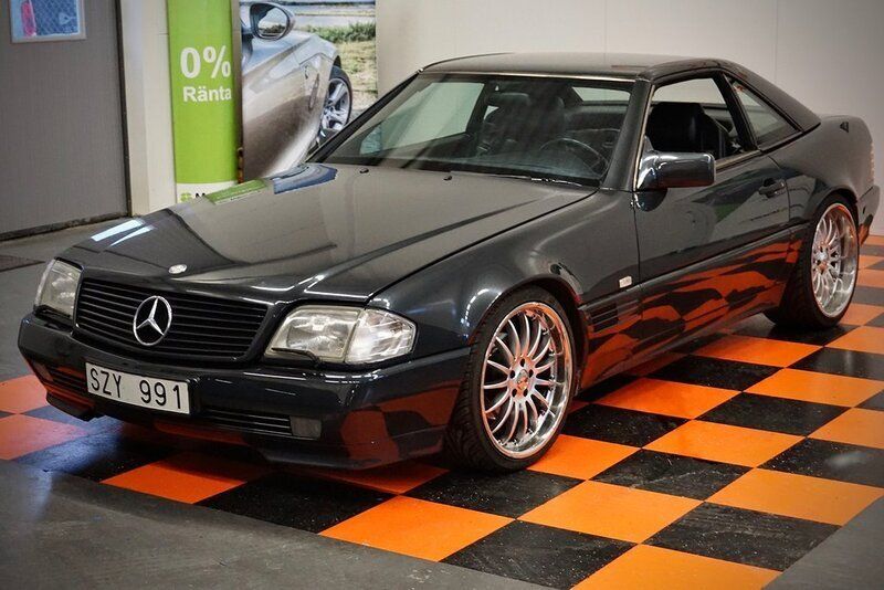 Begagnad 1991 Mercedes SL500 Cab | 110 000 kr - Bild 1/4