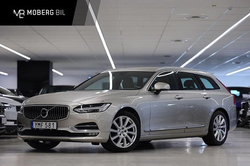 Ljusbrun Begagnad 2017 Volvo V90 Inscription Kombi | 269 900 kr (Marknadspris) - Bild 1/3