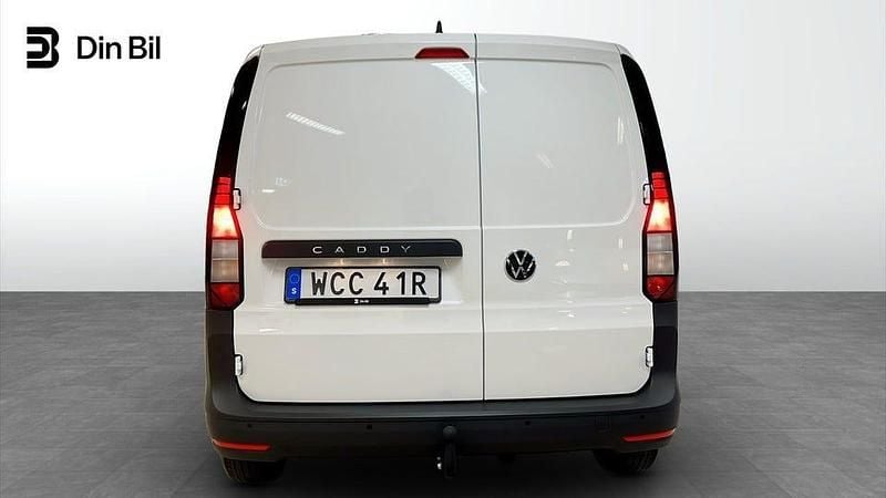 Ny VW Caddy 122 HK (89 kW) 2025 Vit (candyvit) Minibuss