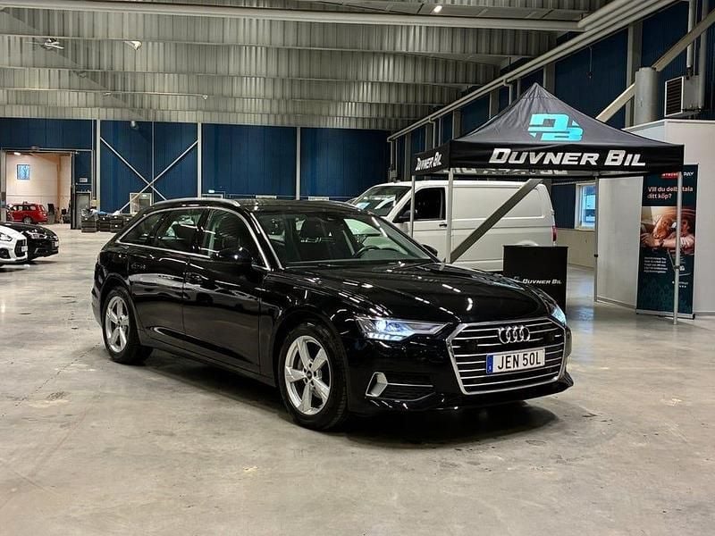 Svart Begagnad 2021 Audi A6 Sport Kombi | 298 900 kr (Bra pris) - Bild 1/4
