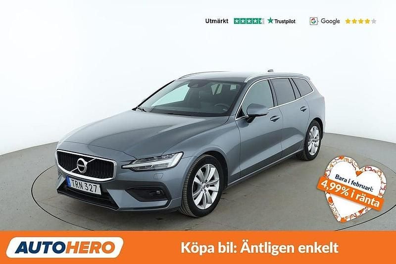 Begagnad Volvo V60 Momentum 192 HK (141 kW) 2018 Grå Kombi