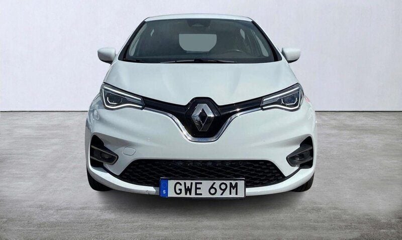 Vit Begagnad 2020 Renault Zoe Halvkombi | 120 000 kr (Lite dyr) - Bild 1/4
