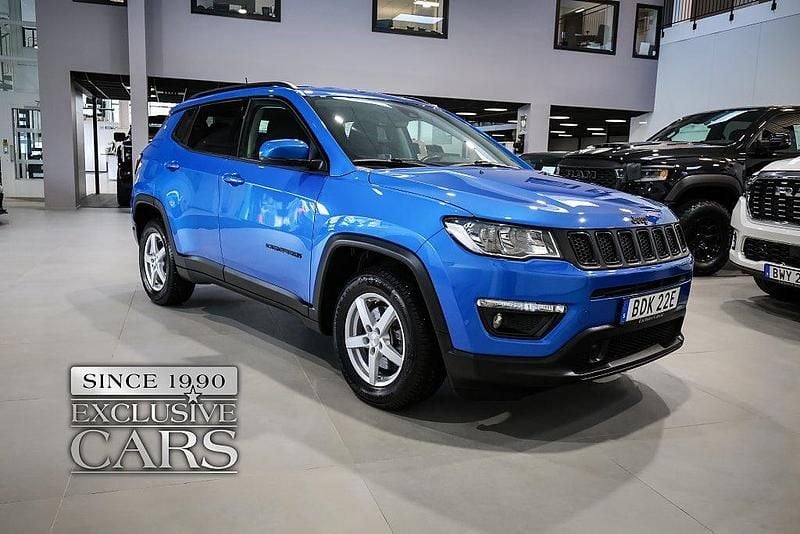 Begagnad Jeep Compass Night Eagle 150 HK (110 kW) 2020 Blå SUV