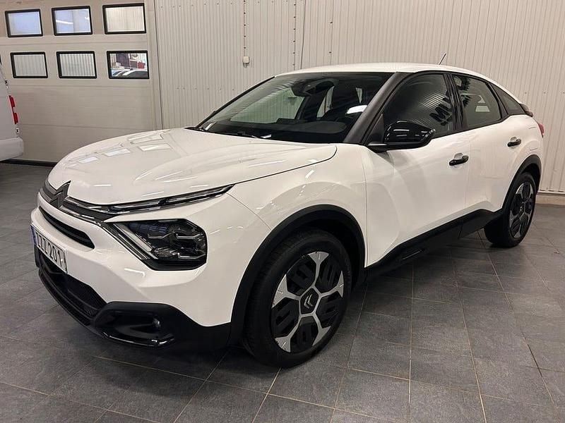Vit Begagnad 2021 Citroën C4 Feel Halvkombi | 169 900 kr (Marknadspris) - Bild 1/4