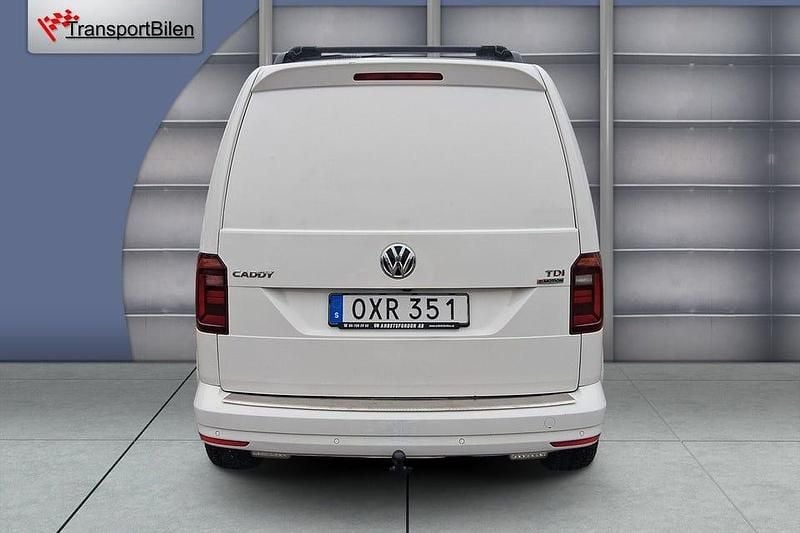 Begagnad VW Caddy 150 HK (110 kW) 2018 Vit Minibuss