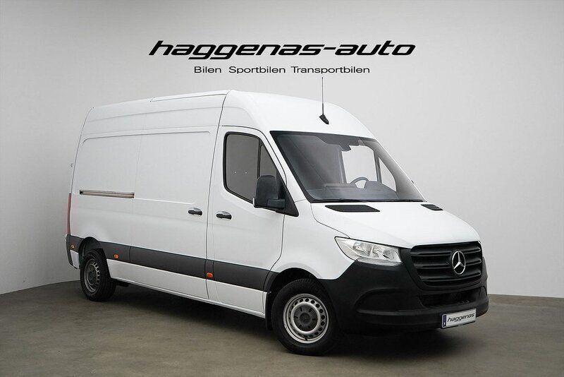 Vit Begagnad 2021 Mercedes Sprinter Van | 319 000 kr (Superpris) - Bild 1/4