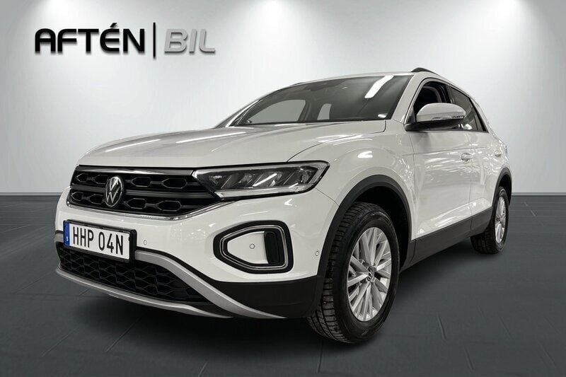 Vit Begagnad 2023 VW T-Roc SUV | 259 900 kr (Marknadspris) - Bild 1/3