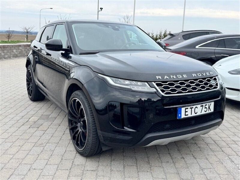 Svart Begagnad 2019 Land Rover Range Rover evoque SUV | 399 000 kr (Dyr) - Bild 1/4
