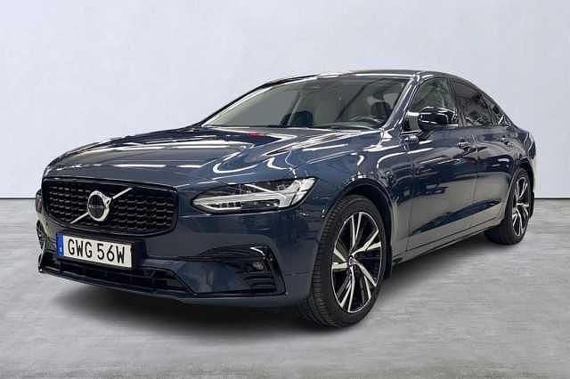 Mörkblå Begagnad 2022 Volvo S90 Plus Sedan | 459 900 kr (Marknadspris) - Bild 1/4