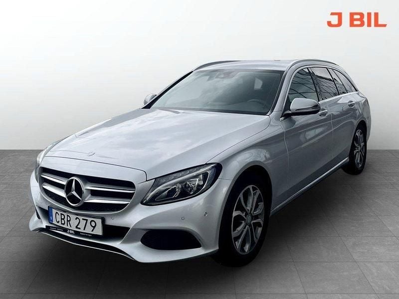 Silver Begagnad 2016 Mercedes C220 Avantgarde Kombi | 229 900 kr (Marknadspris) - Bild 1/4