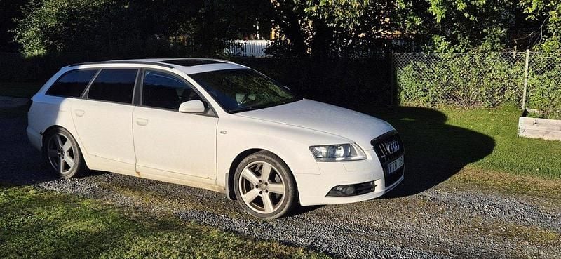 Vit Begagnad 2008 Audi A6 Proline Kombi | 20 000 kr (Bra pris) - Bild 1/2