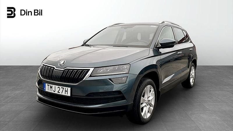 Grå (quartz grey metallic) Begagnad 2020 Skoda Karoq Ambition SUV | 179 900 kr (Marknadspris) - Bild 1/4