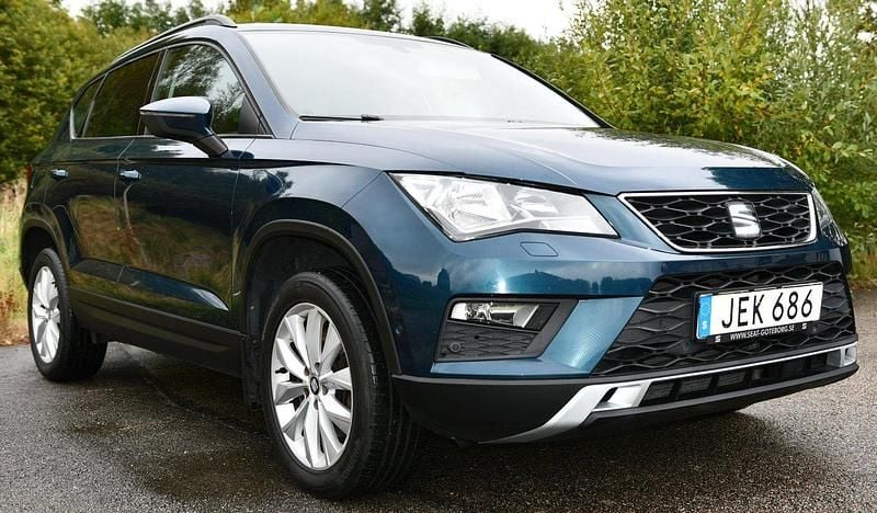 Blå Begagnad 2018 Seat Ateca Style SUV | 165 000 kr (Bra pris) - Bild 1/4