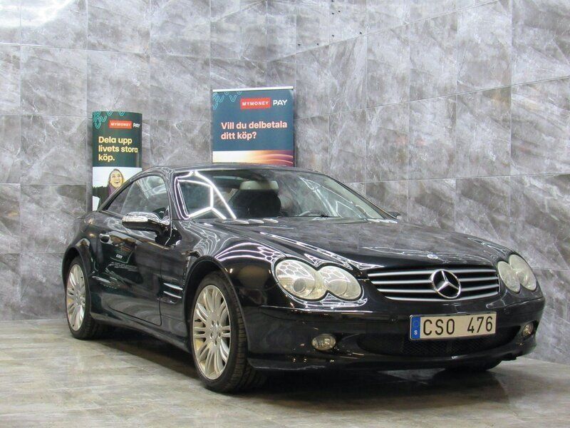 Svart Begagnad 2007 Mercedes SL350 Cab | 279 900 kr - Bild 1/4