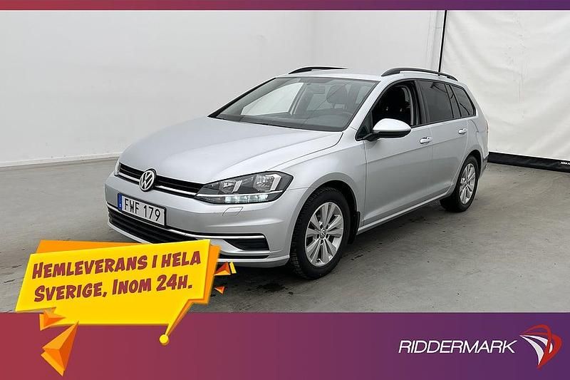 Begagnad VW Golf VII 110 HK (80 kW) 2018 Silver Kombi
