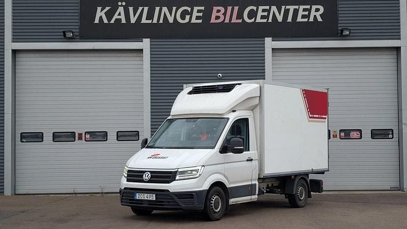 Flerfärgad (vit) Begagnad 2018 VW Crafter Van | 239 900 kr (Marknadspris) - Bild 1/4