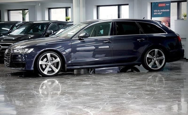 Begagnad Audi A6 Comfort 218 HK (160 kW) 2015 Blå Kombi