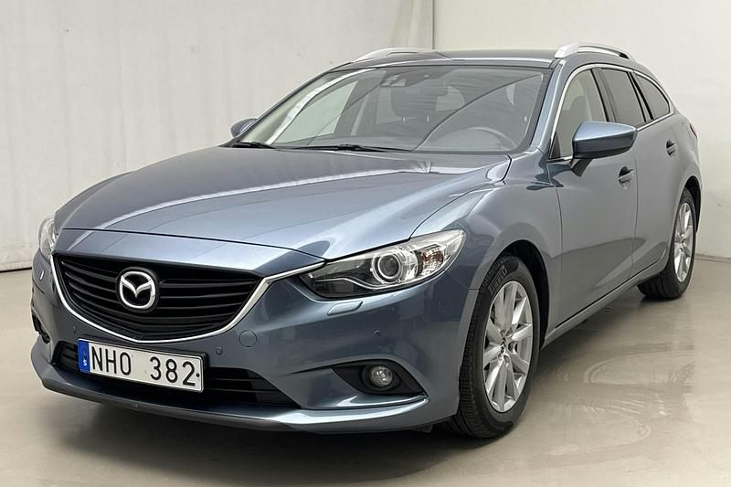 Blå Begagnad 2013 Mazda 6 | 110 000 kr (Marknadspris) - Bild 1/4