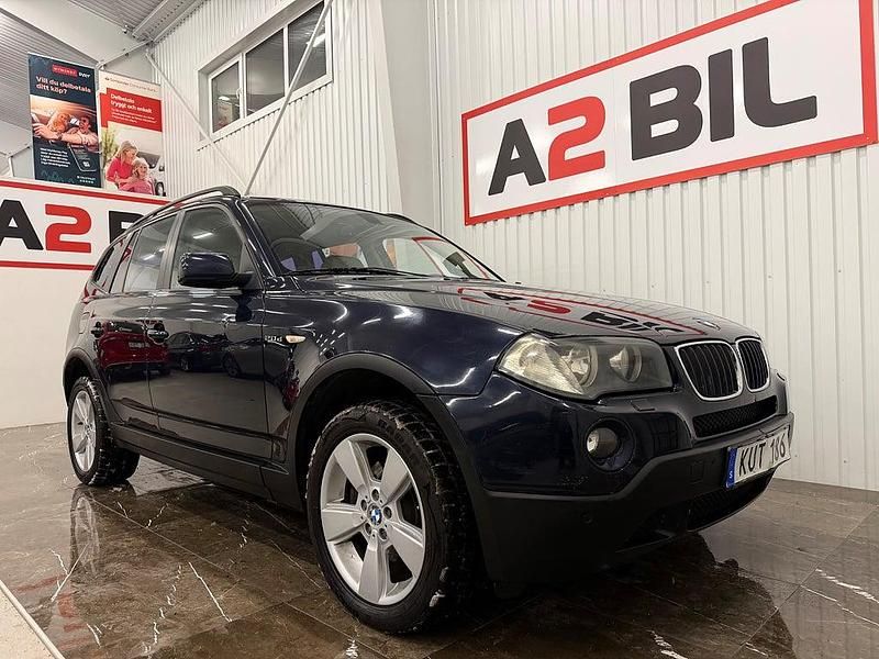 Begagnad BMW X3 Comfort Edition 177 HK (130 kW) 2007 Blå SUV