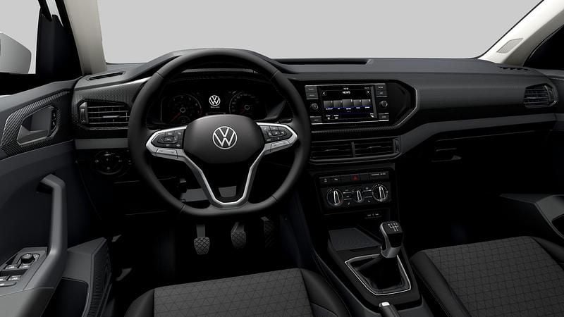 Vit (pure white) Begagnad 2022 VW T-Cross Life SUV | 179 900 kr (Marknadspris) - Bild 1/3