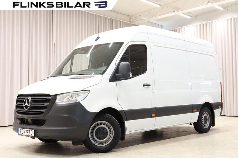 Vit Begagnad 2021 Mercedes Sprinter Van | 299 900 kr (Superpris) - Bild 1/4