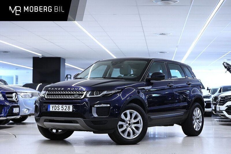 Blå Begagnad 2016 Land Rover Range Rover evoque SUV | 219 900 kr (Lite dyr) - Bild 1/3